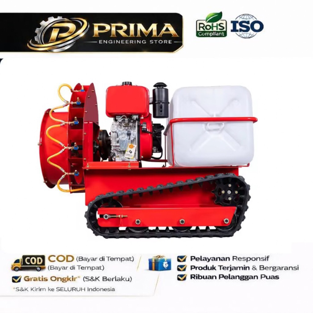 Mesin Semprot Pertanian Farmland Orchard  Remot Control Gasoline Sprayer Agriculture  Fogging Crawle