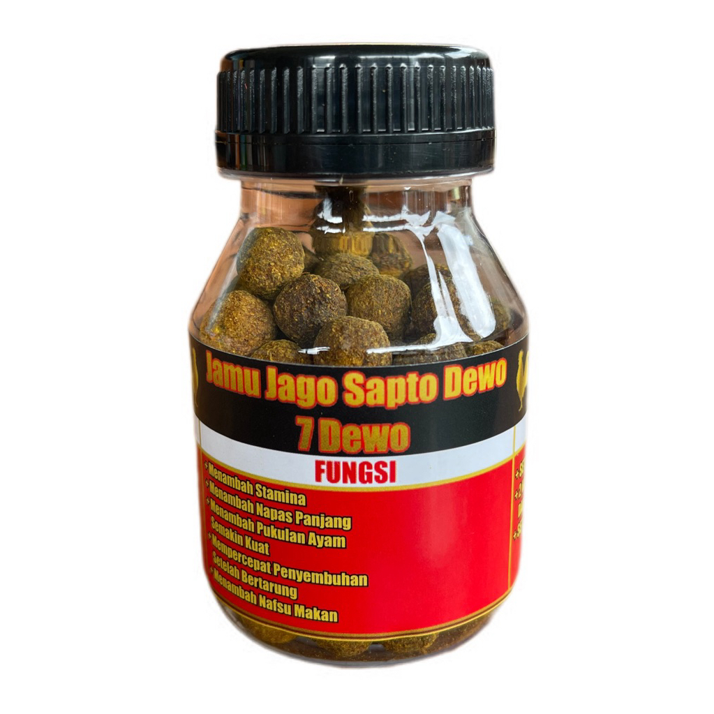 Jamu Jago Sapto Dewo Ayam Laga Jawara Doping Vitamin Rawatan Petarung Pukulan Kuat Ganas Roosyioo
