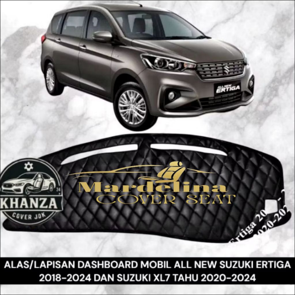 Cover Aksesoris Interior Car Alas/ Lapisan Dashboard Mobil XL7 Tahun 2020-2024 Dan Ertiga 2018-2024/