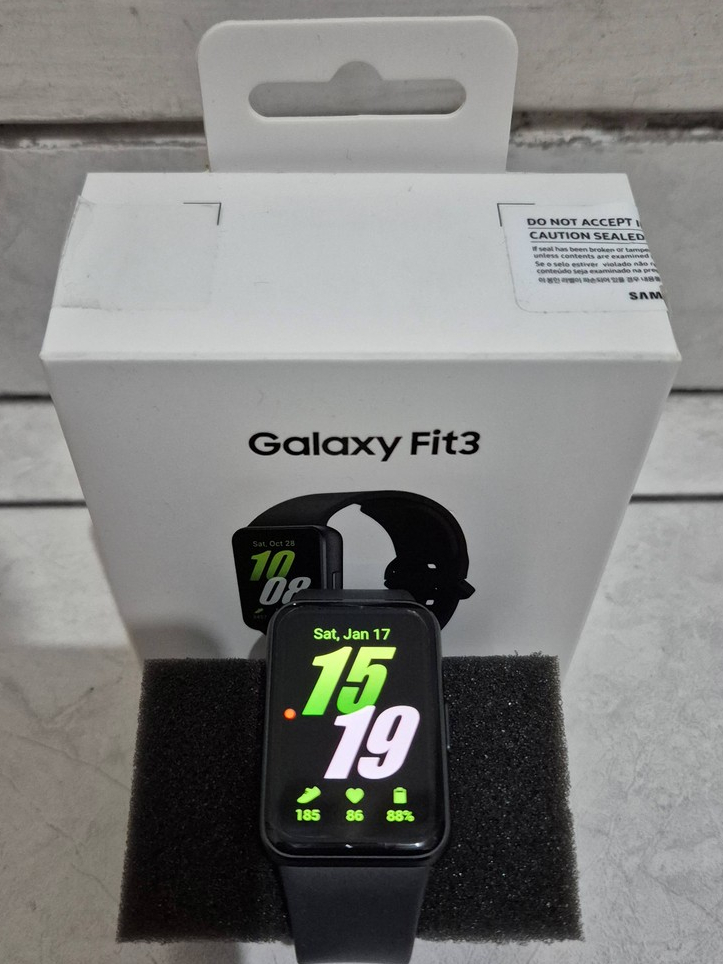 Jam Tangan Smartwatch Smartband Samsung Galaxy Fit3 Second Preloved Murah Anti air Waterproof