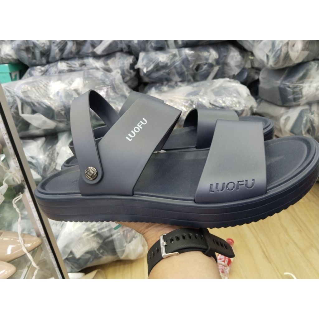 Sepatu sandal tali belakang Luofu original