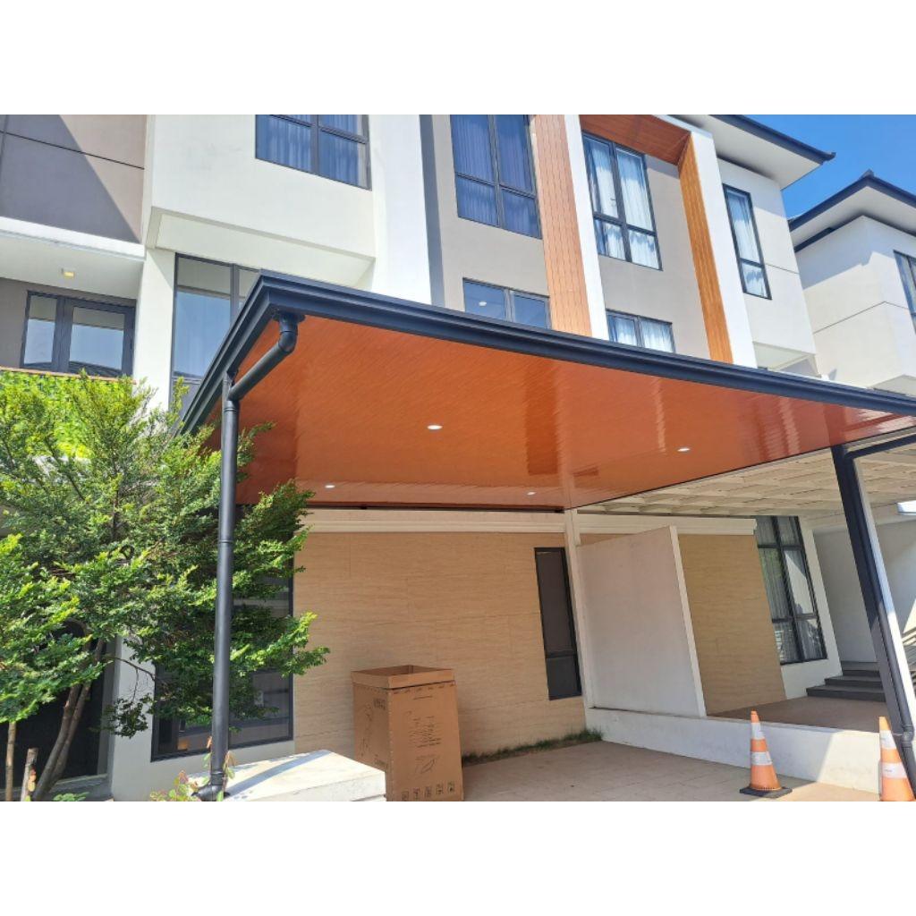 kanopi alderon lapisan pvc