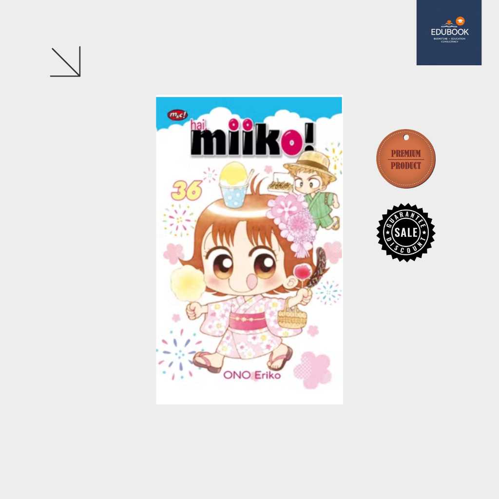 Edu Books Store - Hai, Miiko 36  Reguler