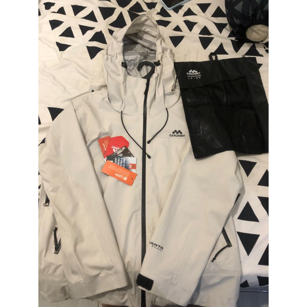 CARUMBY MANTA WHITE 3 LAYERS SZ L