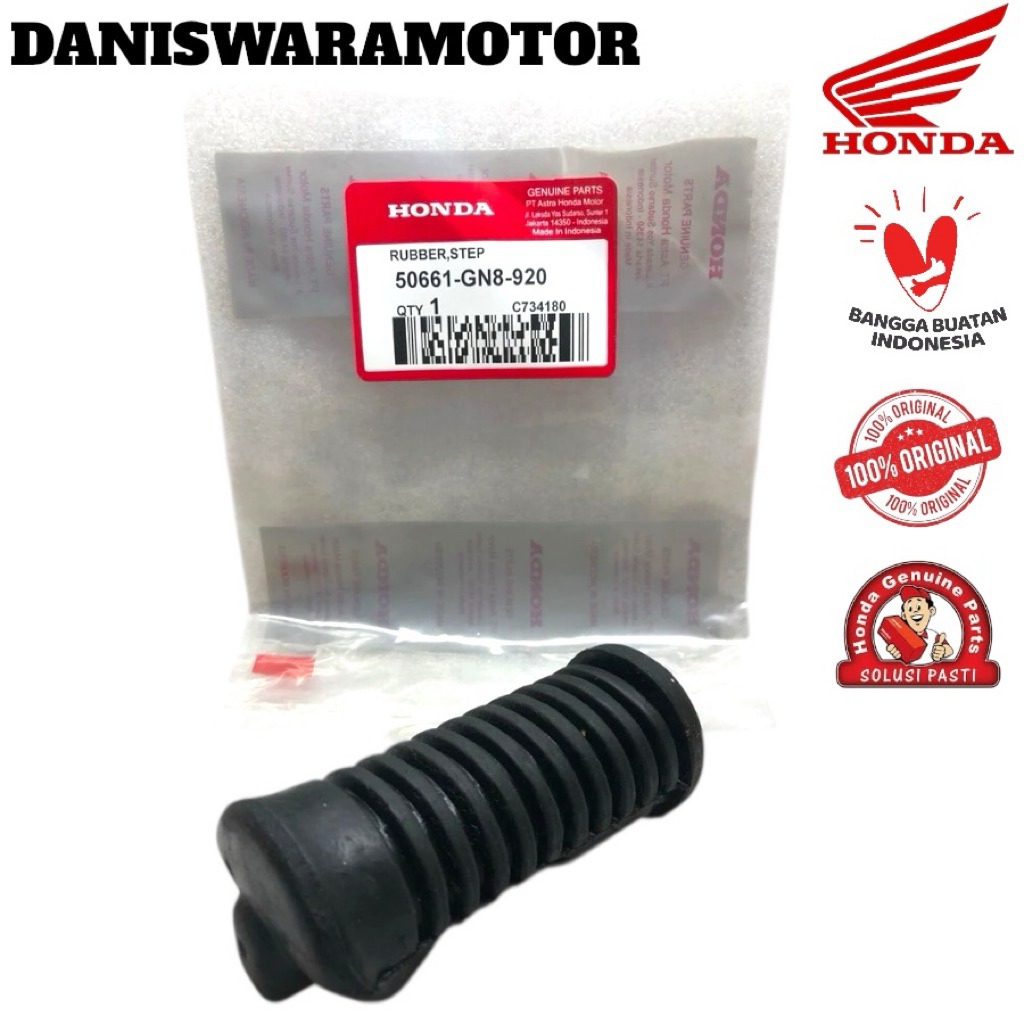 KARET BARSTEP DEPAN GRAND 50661-GN8-920 HONDA AHM