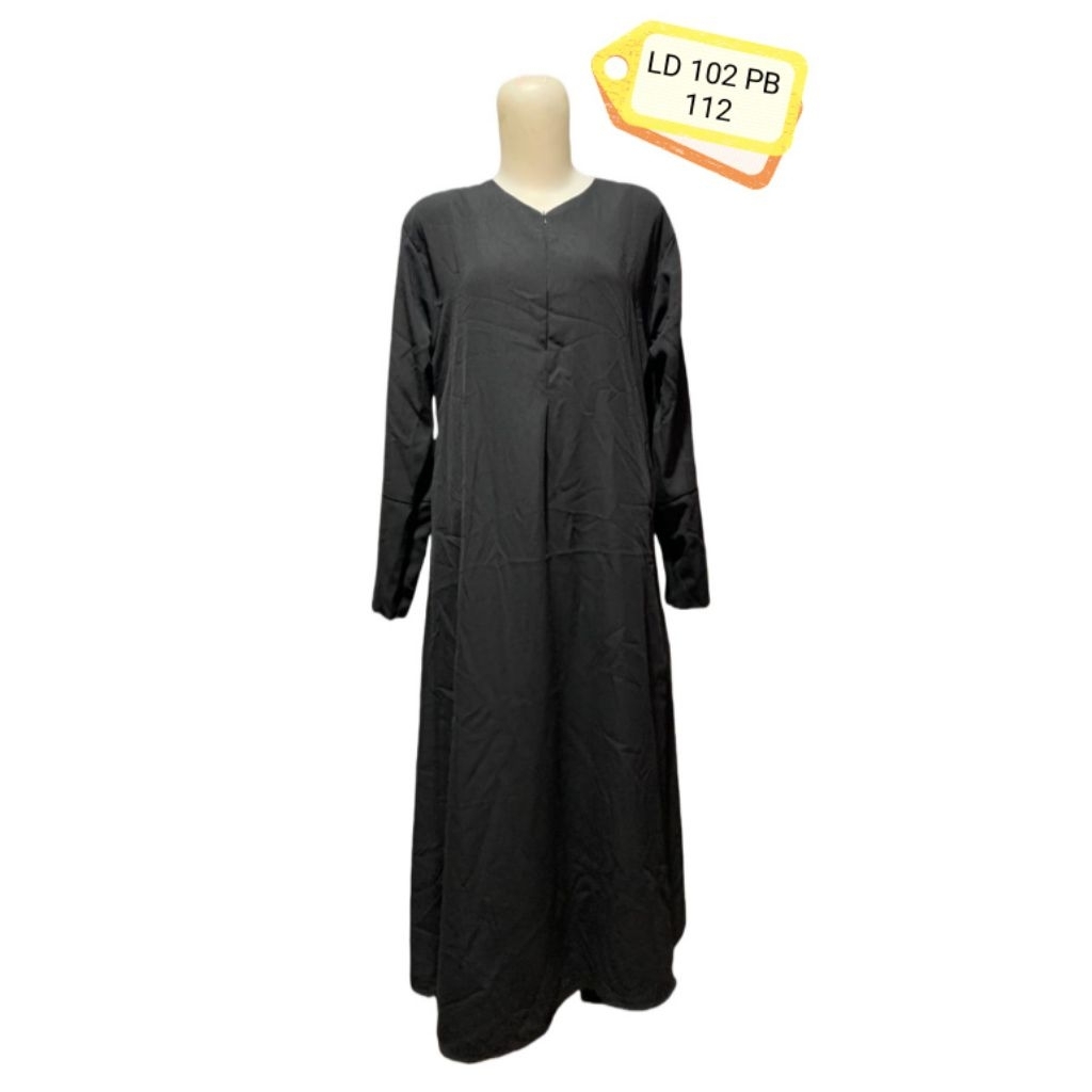 gamis hitam preloved