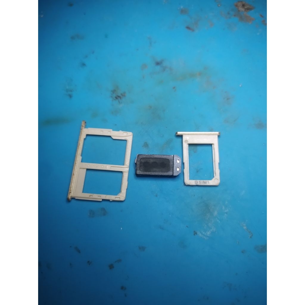 Sim Tray + Earpice Samsung J7 Prime Original Cabutan Second