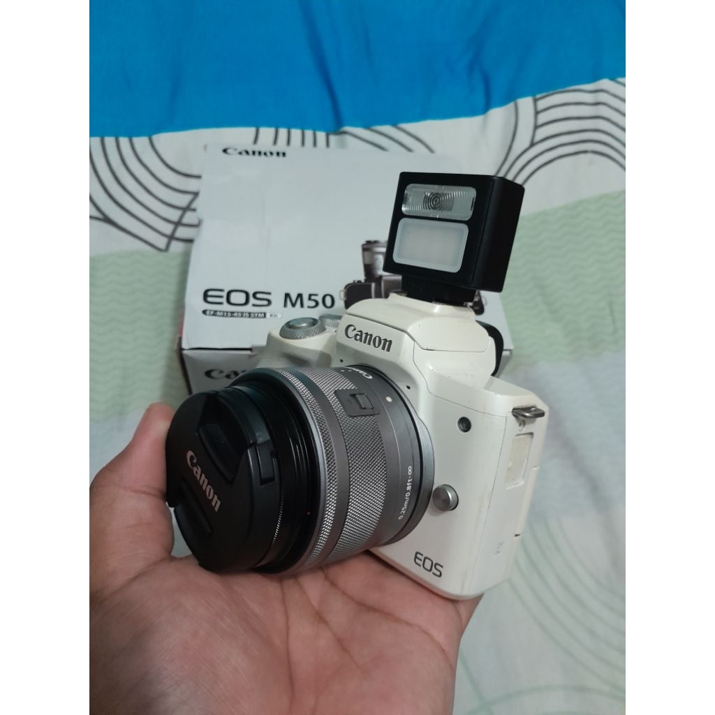 CANON M50 LENSA KIT STM FULLSET BOX