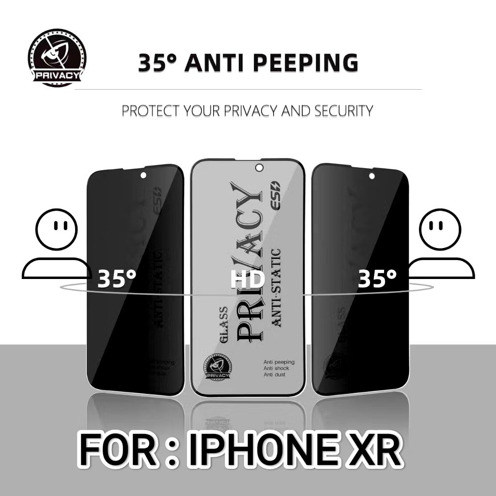 TG anti gores privasi KACA IPHONE XR / 11