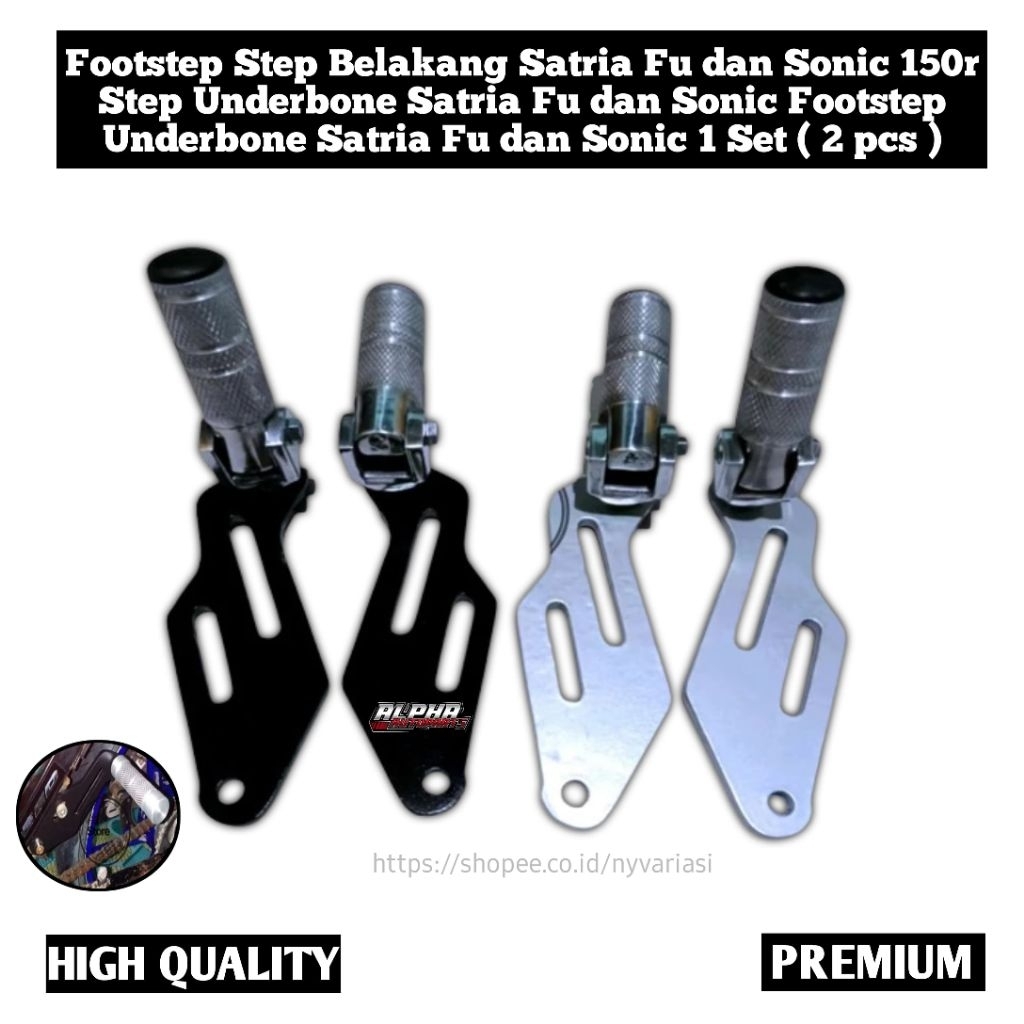 Footstep Step Belakang Satria Fu dan Sonic 150r Step Underbone Satria Fu dan Sonic Footstep Underbon