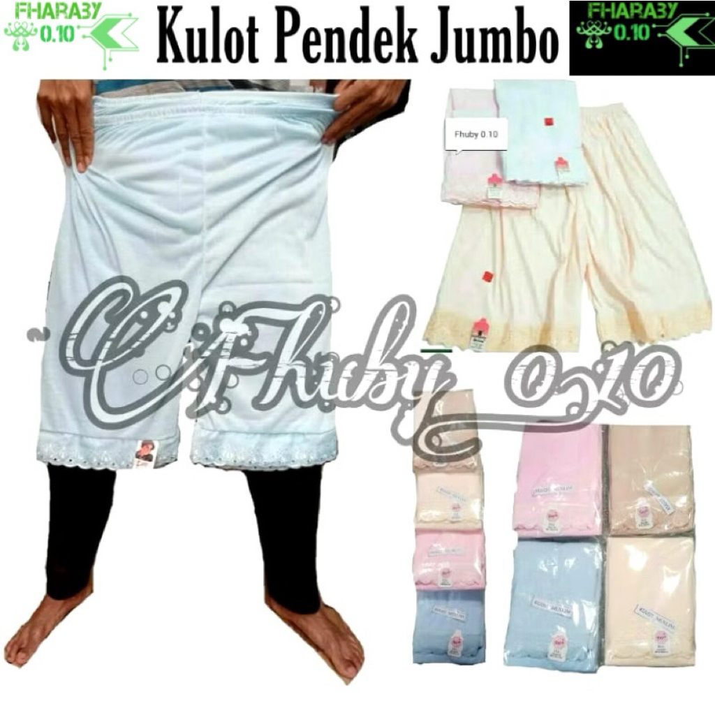 Androk Kulot Pendek Jumbo - Dalaman Celana Pendek Jumbo - Androk - Underok Murah