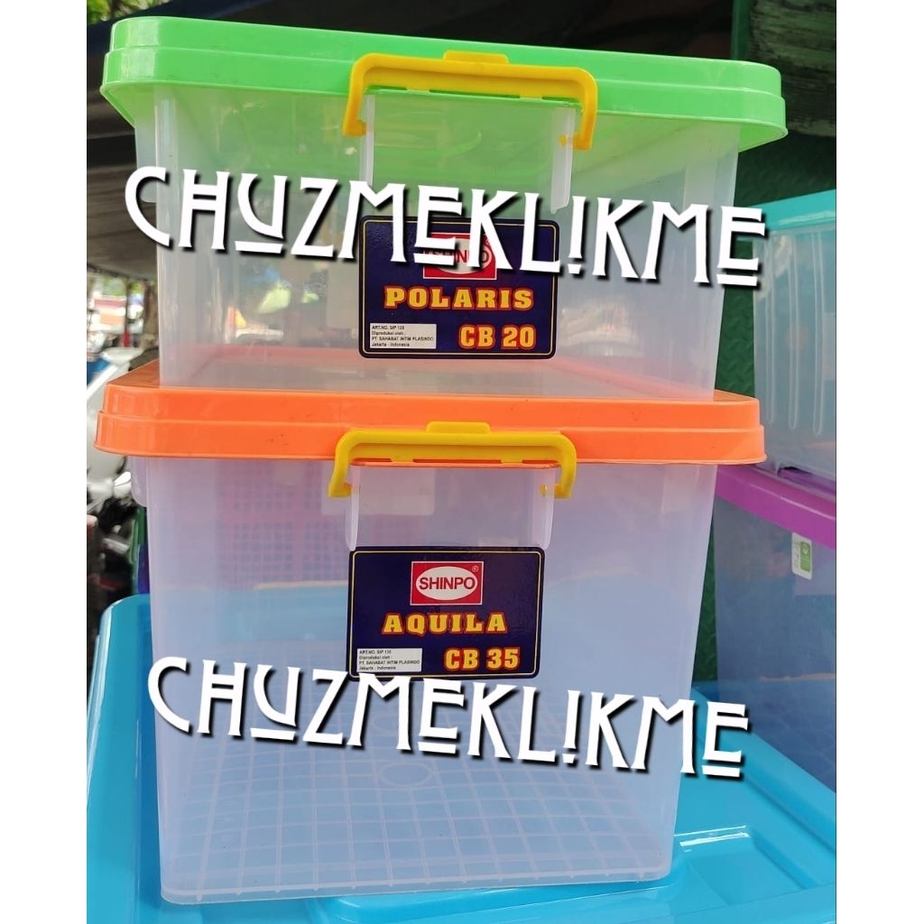 Container Box Shinpo CB 20,CB 35,CB 47 Accurate/Kotak shinpo CB20 Polaris, CB-47 accurate, CB35 Aqui