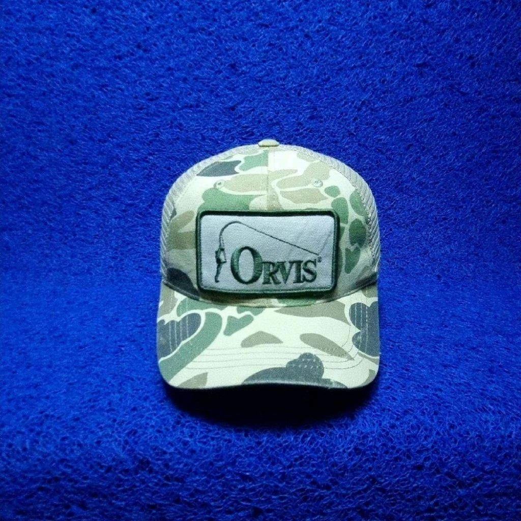 topi outdoor ORVIS loreng jaring