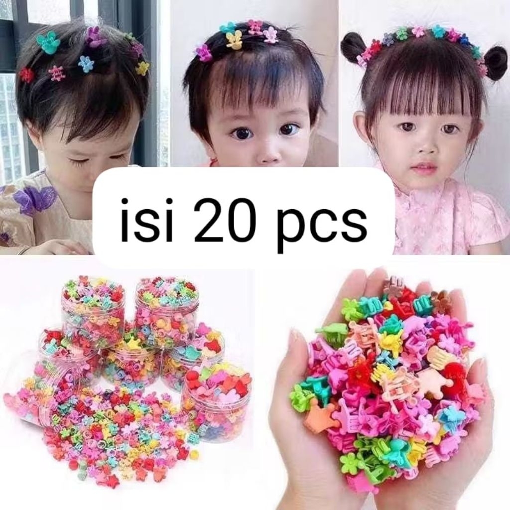 JEPIT RAMBUT KECIL / JEPIT RAMBUT KUTU / JEPITAN RAMBUT ANAK / JEPIT RAMBUT MINI