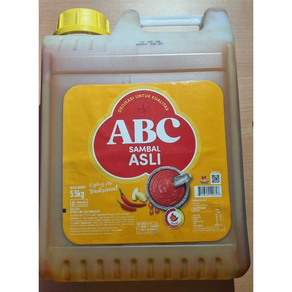 ABC Saus Sambal 5.5kg Jerigen