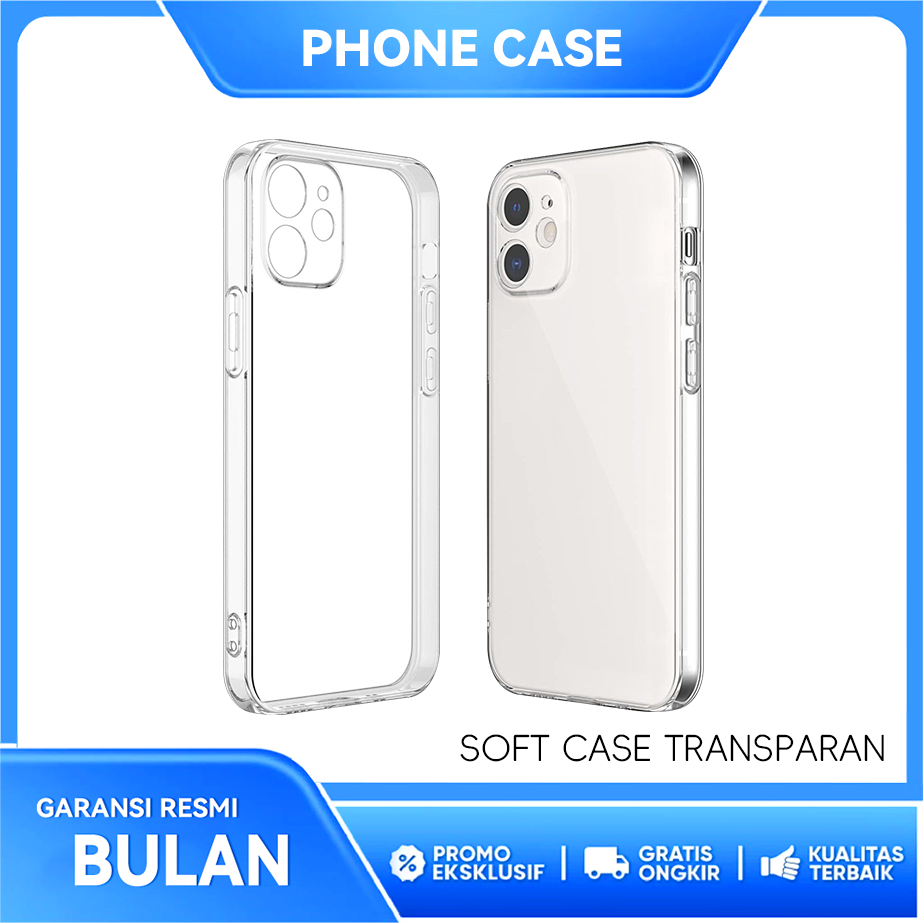 Case HP Transparan Clear – Tipis, Ringan & Tidak Menguning Fro ip 11 - 15pm