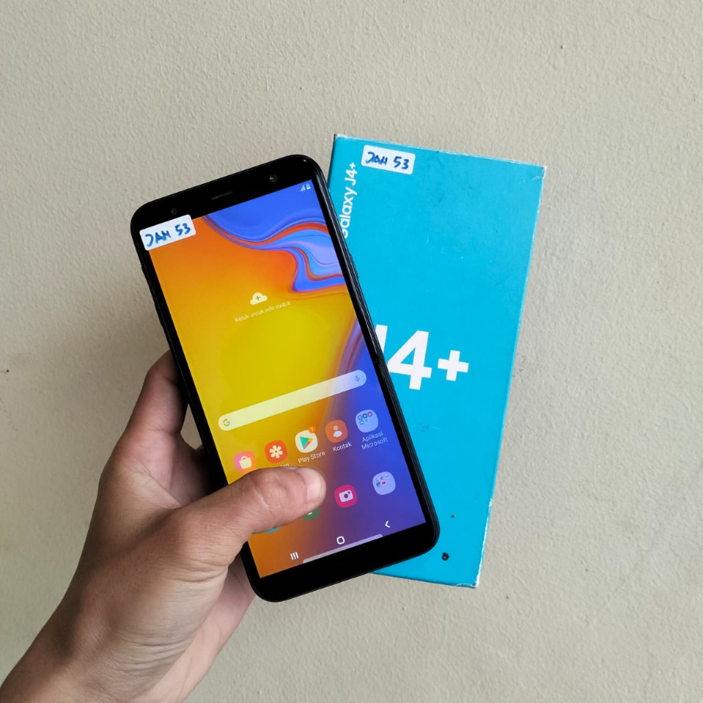 Samsung Galaxy J4 Plus RAM 2GB Internal 32GB Bekas Garansi Resmi SEIN