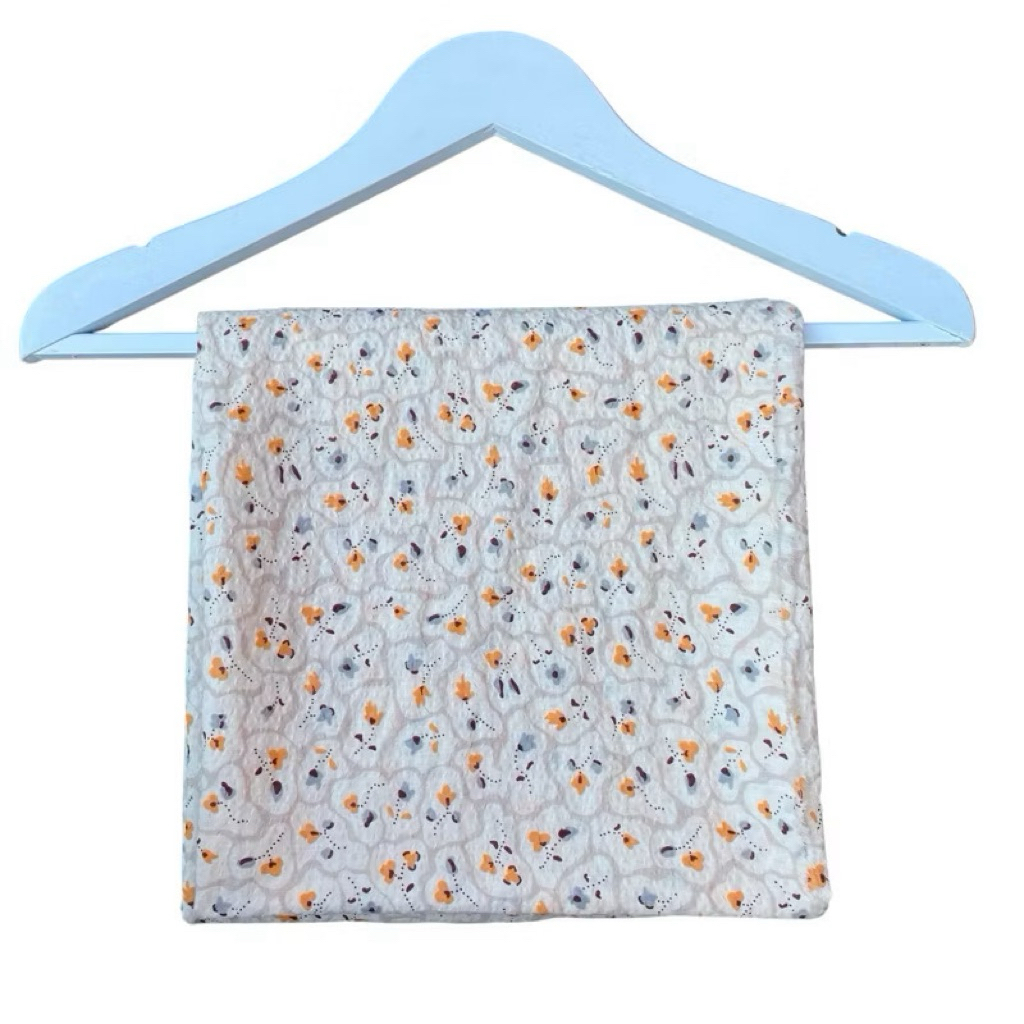 kain katun paris crinkle/katun crinkle motif cantik/kain rayon crinkle paris motif kecil