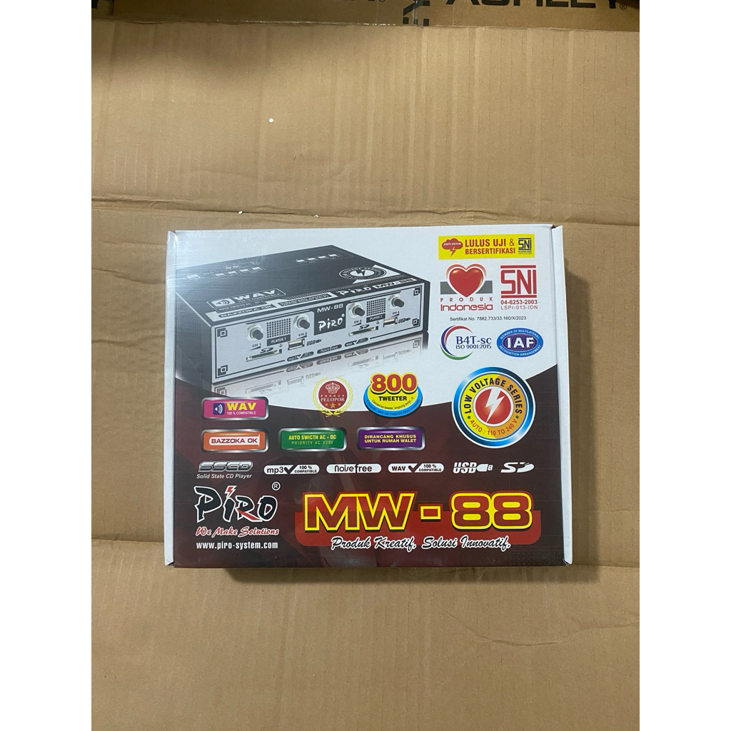 Ampli Piro MW-88 Amplifier walet