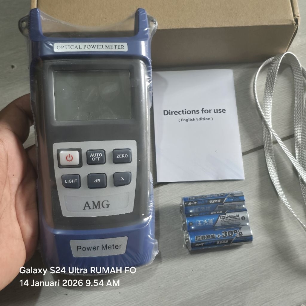 opm amg/Optical Power Meter fiber optic
