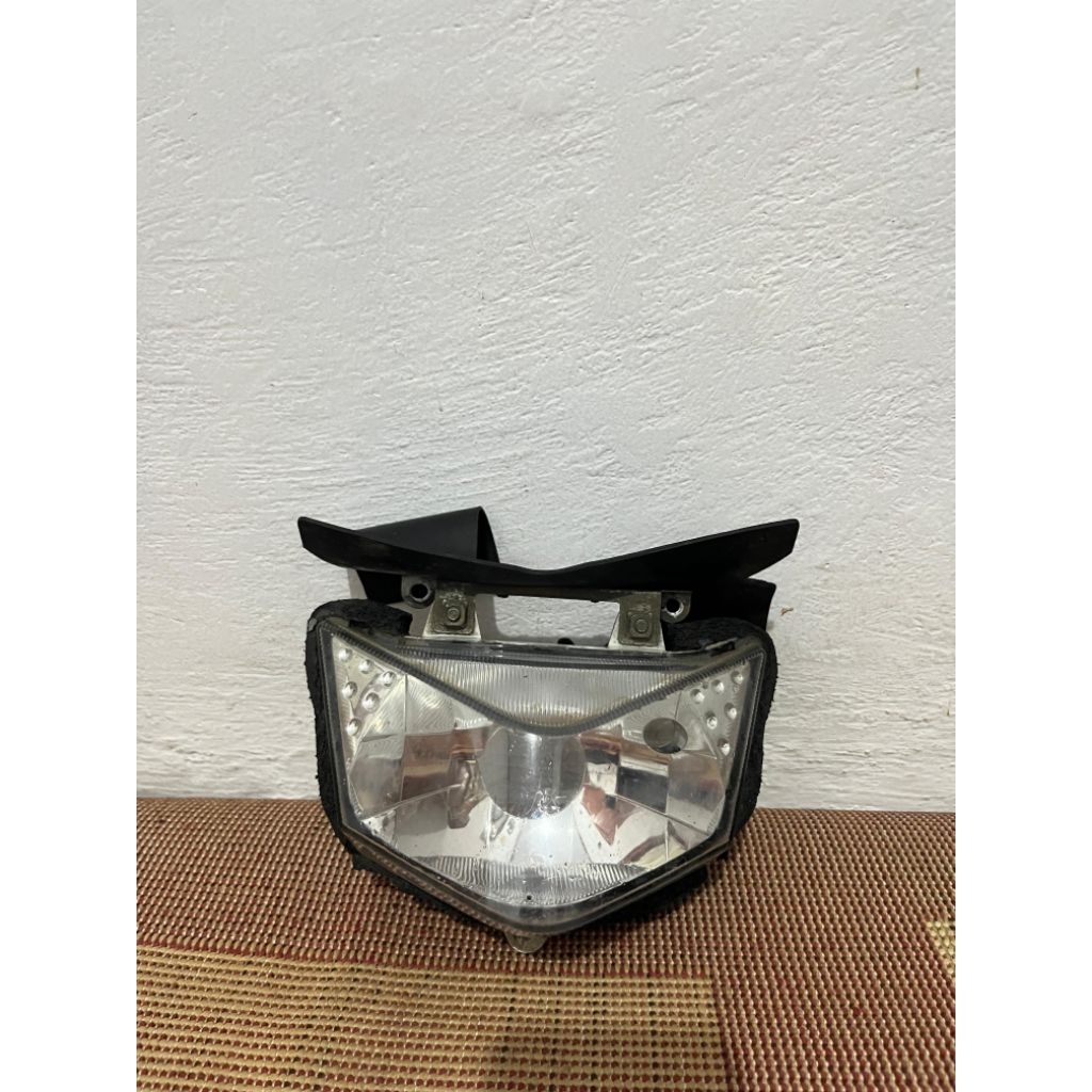 Batok Lampu depan Kawasaki KLX 150S Old Bekas Original