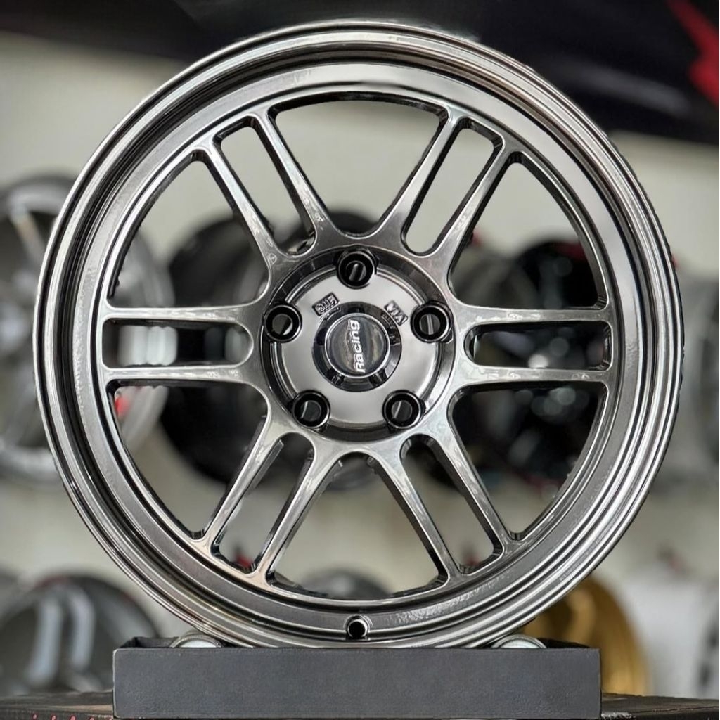 velg mobil ring 17 et 42 ENKEI RPF1 FACE 2 FLOW FORMING R17 velg racing Almaz Innova reborn civic cr