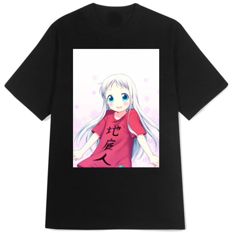 Kaos Meiko Honma Meiko Menma Anohana Tshirt 100% Cotton Size S M L XL XXL 3XL 4XL | ANIME T-SHIRT