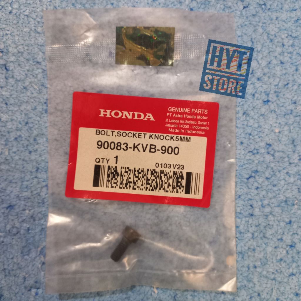 Baut Bolt Socket Knock 5mm Baut L Gigi Timing Sentrik Motor Honda Vario110 125 ADV PCX 150 Beat Scoo