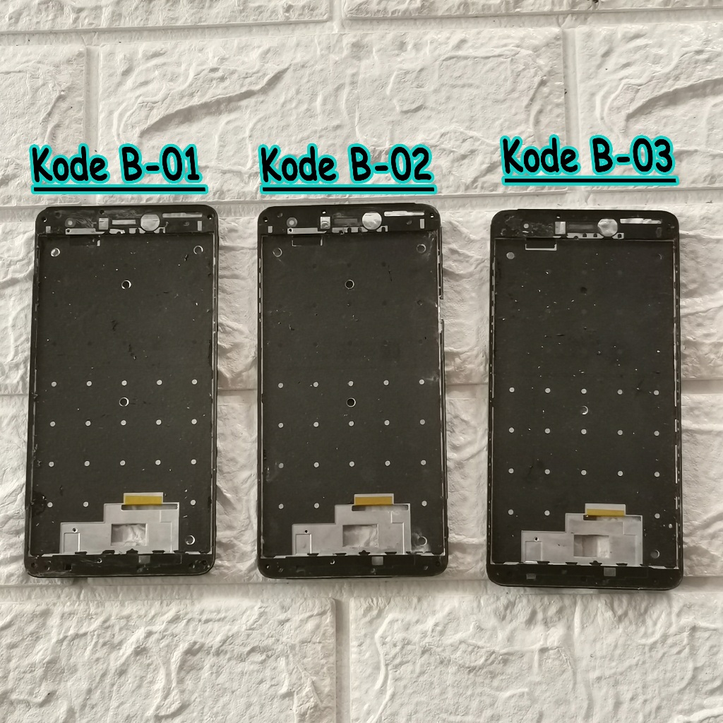 Frame Xiaomi Redmi Note 4X Qualcomm Tatakan LCD original Copotan - Dudukan Layar HP | Abhira Store