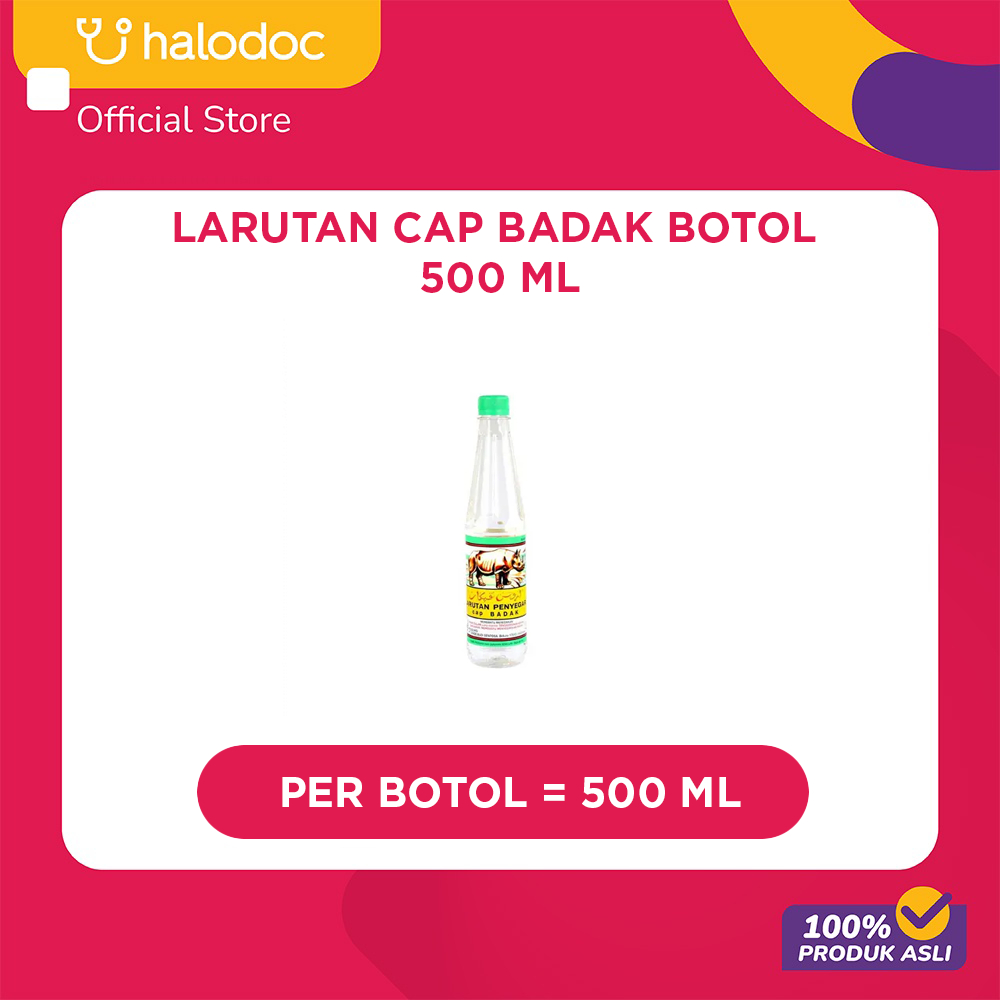Larutan Cap Badak Botol 500 ml
