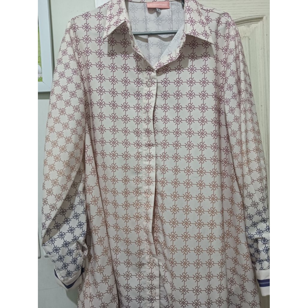 RIA MIRANDA LIARA TUNIK MONOGRAM PRELOVED