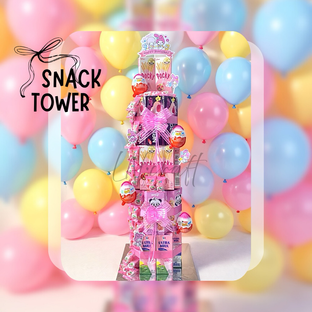 Snack Tower | 5 Tingkat - Snack Tower ulang tahun