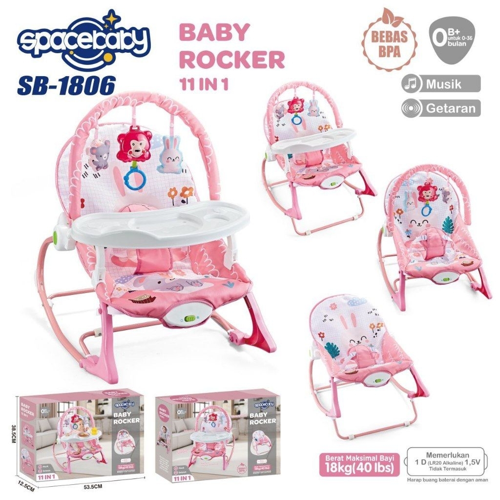 Space baby rocker 11 in 1 SB-1806