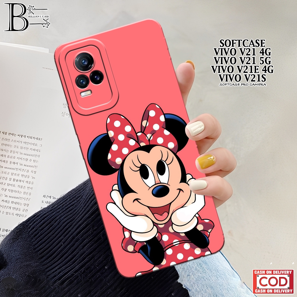 Case VIVO V21/V21e/V21s Terbaru - Fashion Case Lucu  - Casing VIVO V21/V21e/V21s - Silikon Pro Camer