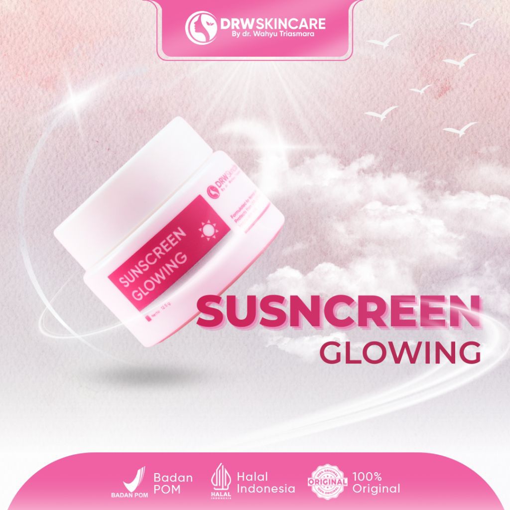 DRW Skincare Sunscreen Glowing