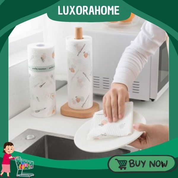 HL0133 Kertas Tissue Roll Penyerap Minyak Tisu Gulung Dapur