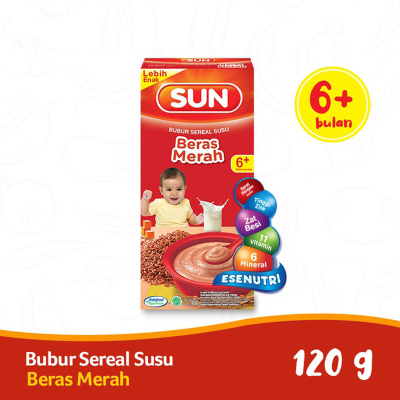 Sun Bubur Bayi Beras Merah 120 g