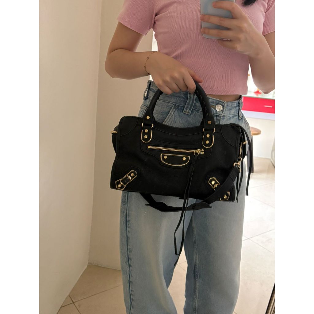 (preloved) Balenciaga City Edge Small GHW