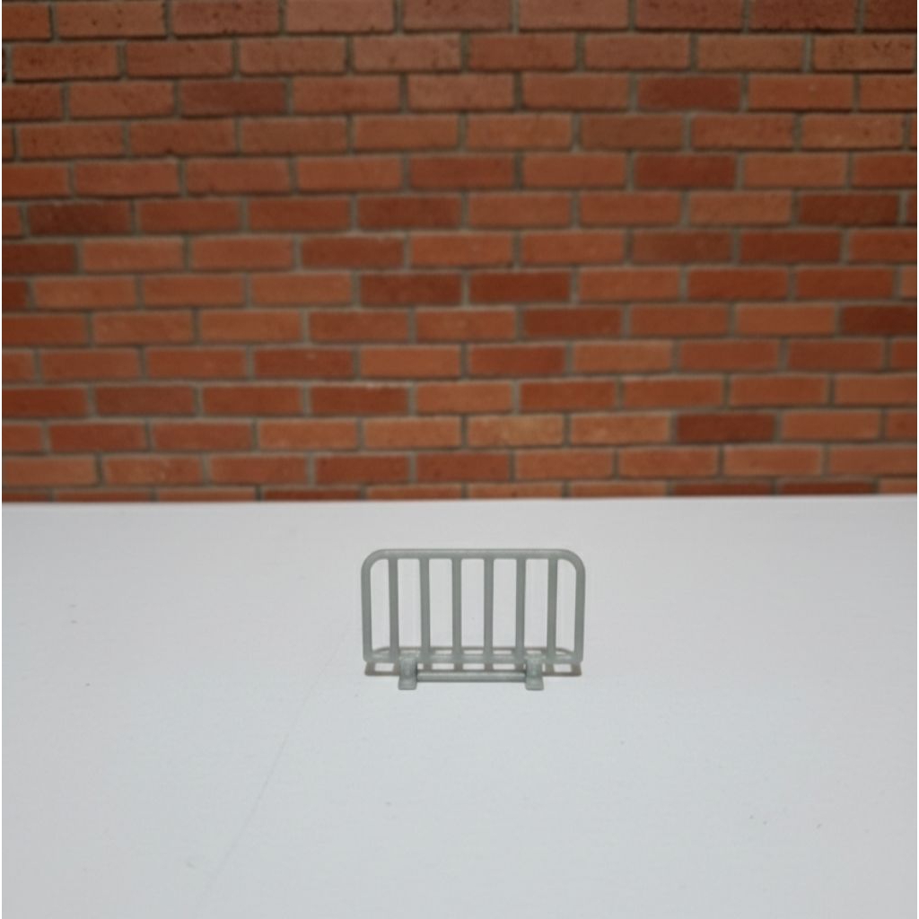 Miniature Pagar pembatas Jalan skala 1:64 | Aksesoris diorama pagar pembatas jalan | Miniatur Pembat