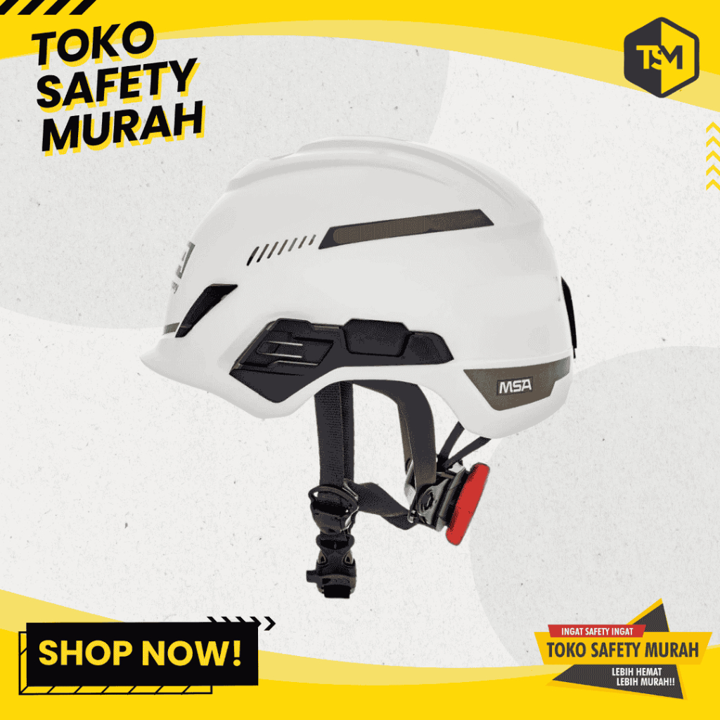 Helm Safety Climbing / Helm MSA Climbing / Helm Panjat Tebing / Safety Helmet Rescue