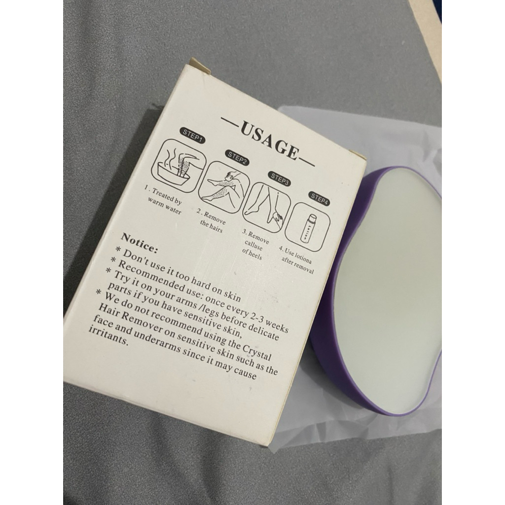 Epilator crystal hair remover | Alat penghilang bulu rambut