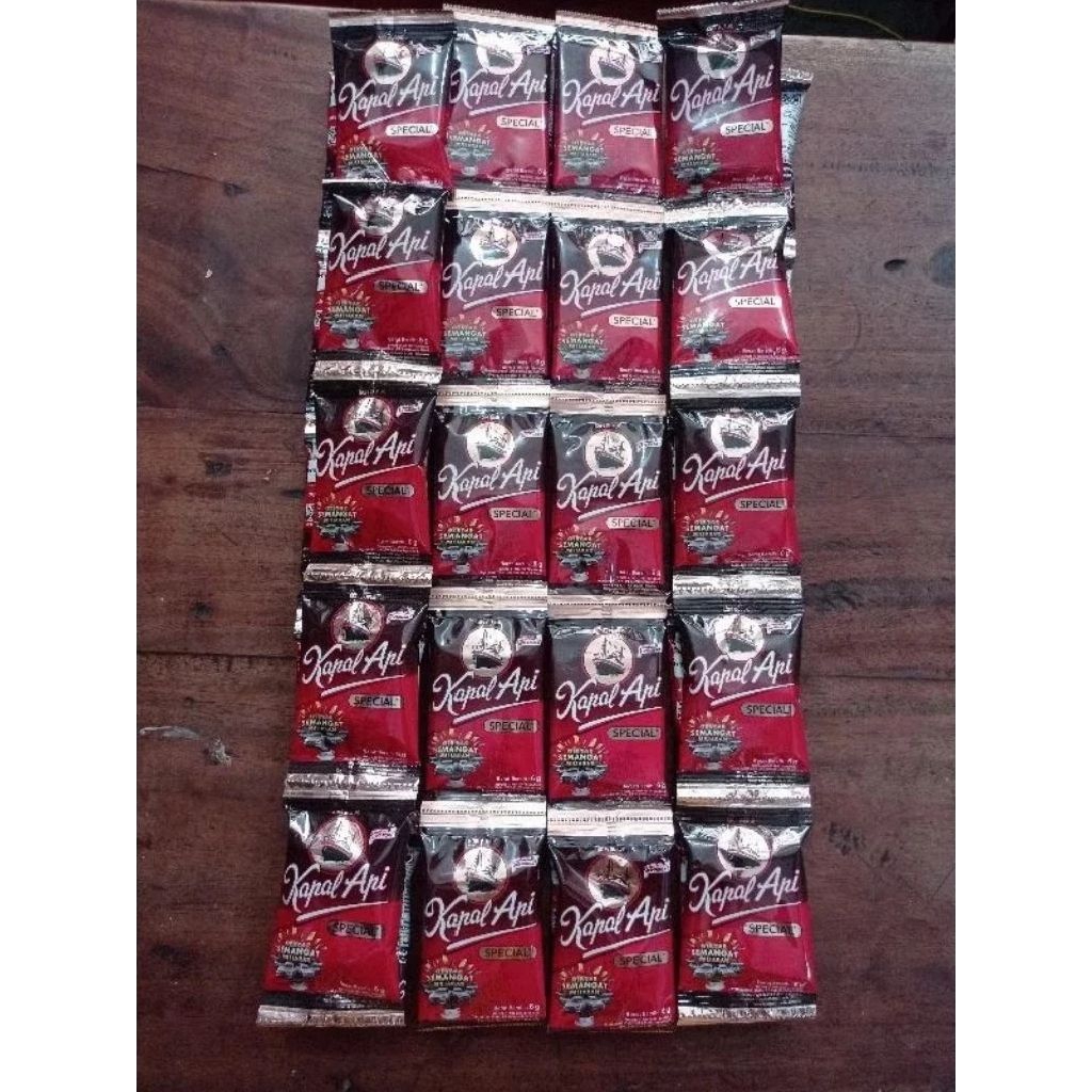 kopi kapal api mini tanpa gula 6 gram