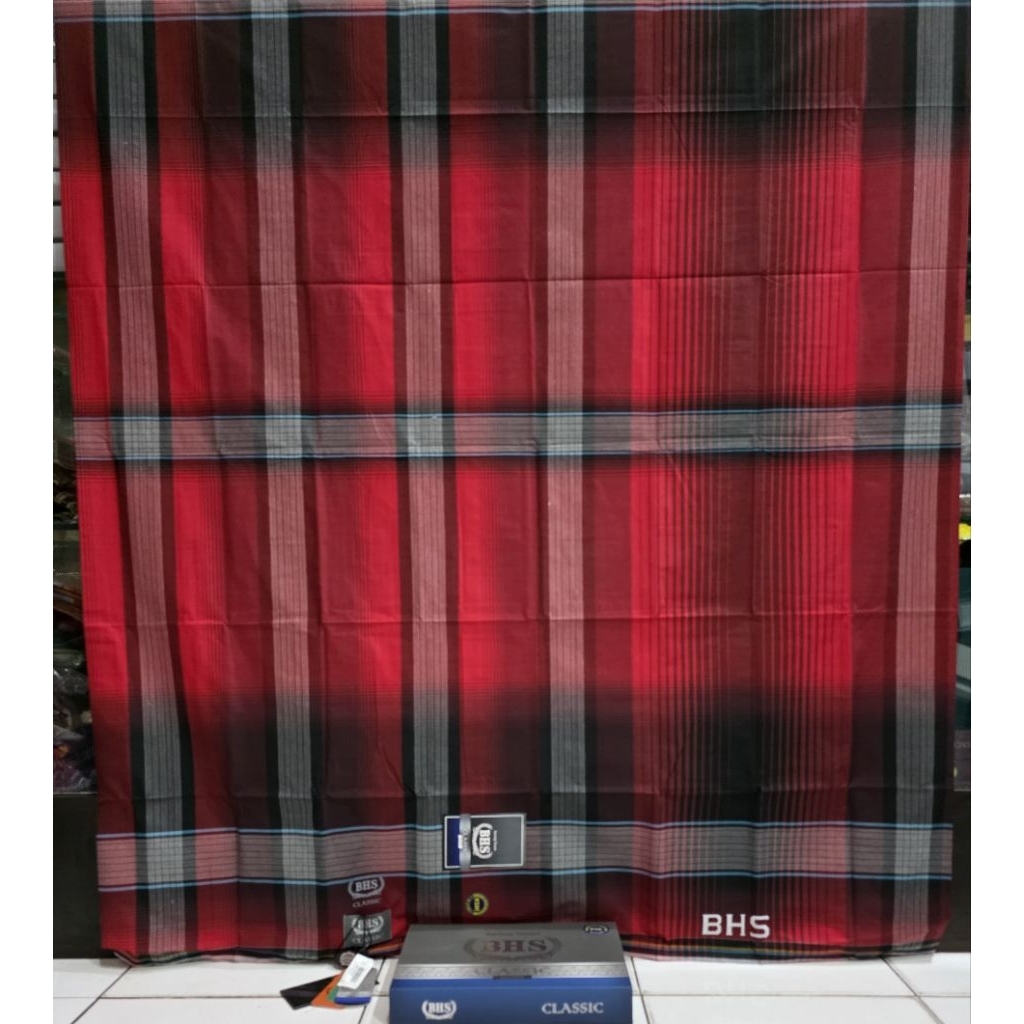 Sarung BHS Classic Motif KOM TKG TKT TKM Mix Silver