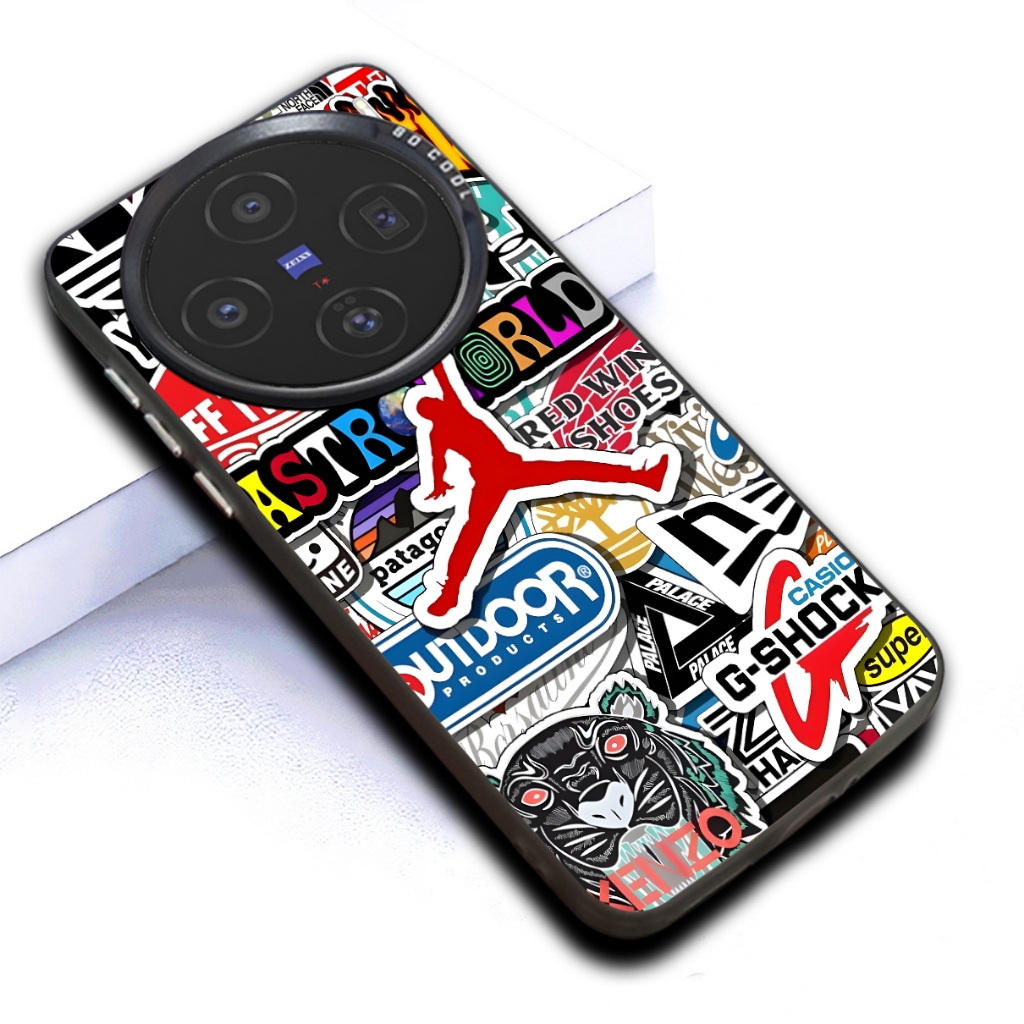 L1/softcase Hp vivo kompatibel untuk VIVO  X200 VIVO  X200 PRO VIVO  X100 hardcase silikon kesing hp