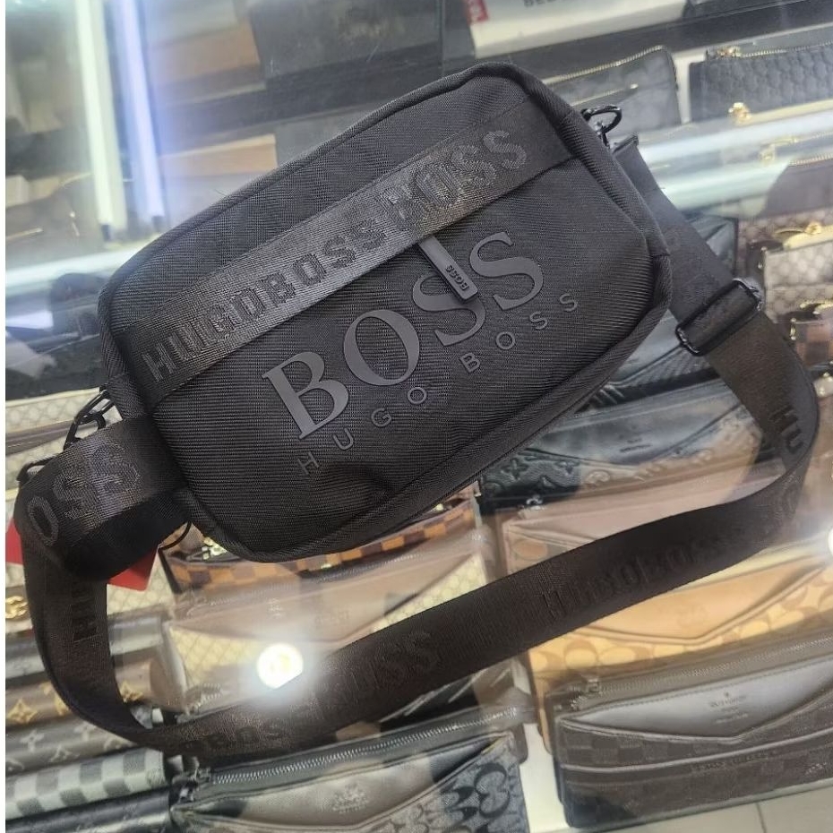 Tas Pouch Tas Tangan Pria & Wanita Nylon Tas Santai Model Jinjing Import