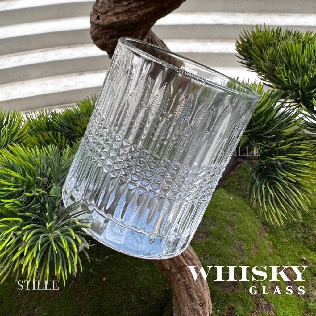 Gelas WHISKY | Gelas Matcha Aesthetic | Gelas Kaca Estetik | Gelas Kopi & Minum | Model Simple Minim