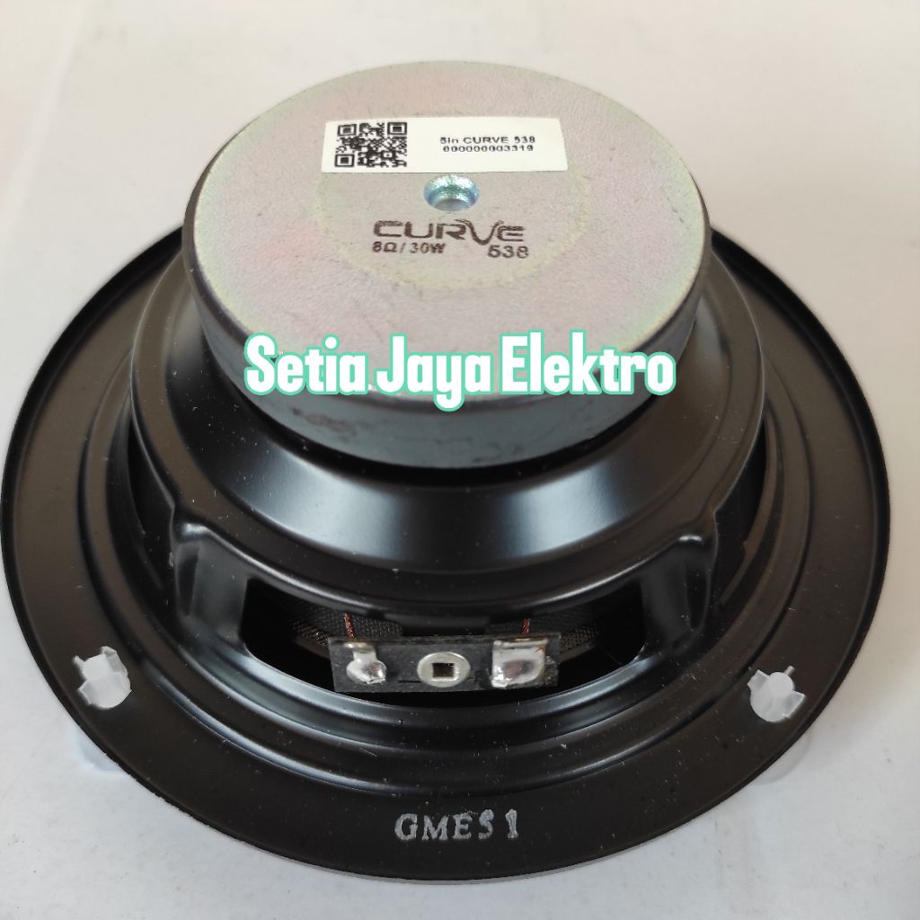 SPEAKER CURVE 5 INCH 538 - SPEAKER WOOFER 30 WATT CURVE