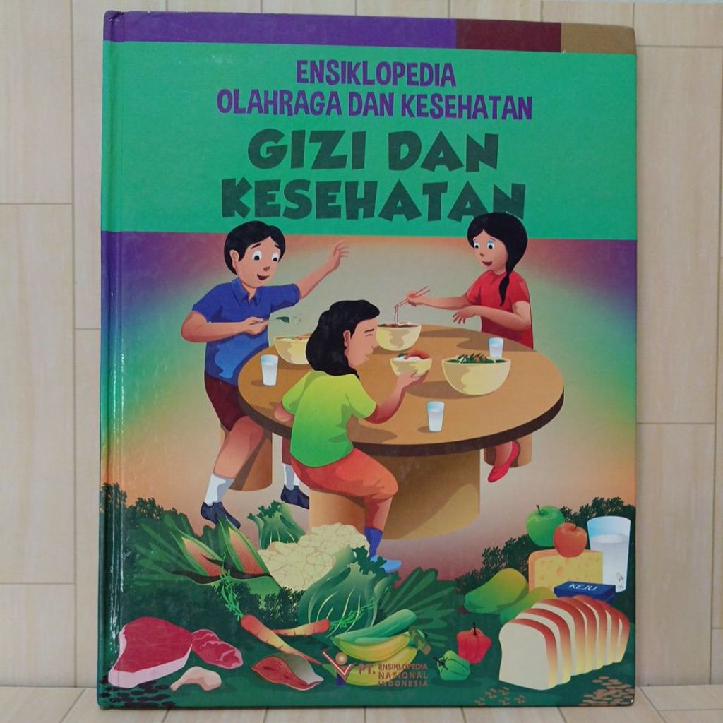Buku Bacaan Anak Ensiklopedia Olahraga Dan Kesehatan Gizi Dan Kesehatan Hardcover