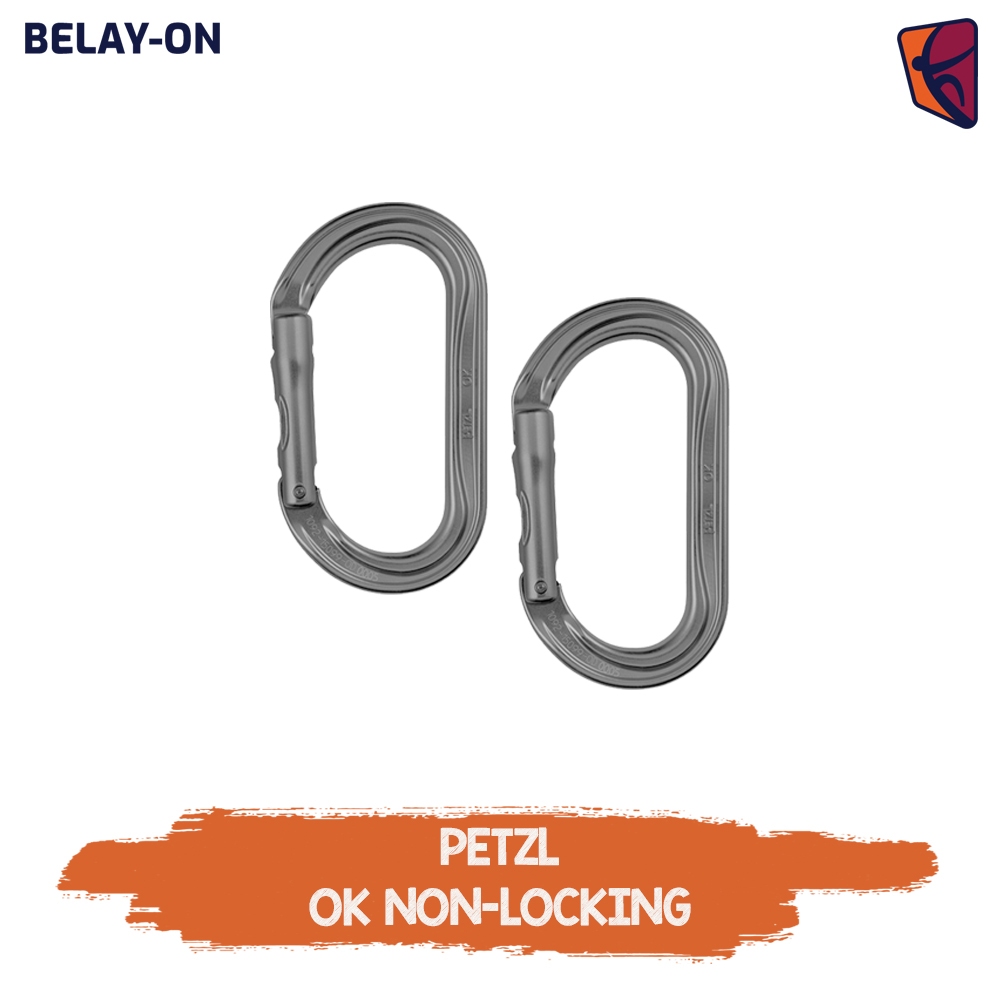 Petzl OK non locking | Petzl OK without screw | Carabiner Petzl OK non-locking | Petzl OK Screw lock