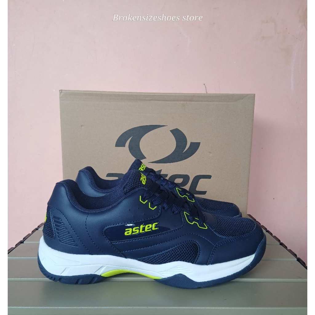 Sepatu Badminton Astec Lynx Badminton Navy